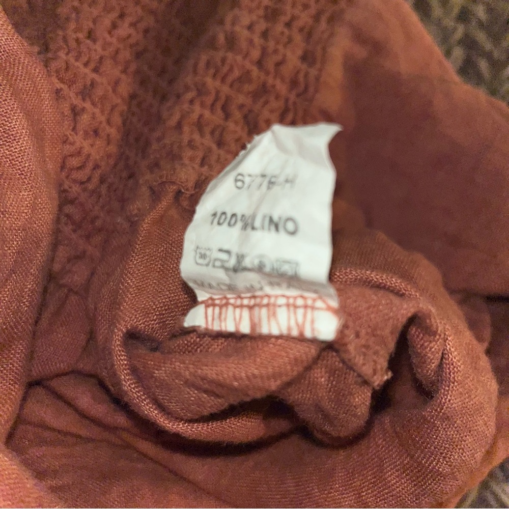Meo Meli Italian linen blouse - Picture 3 of 3